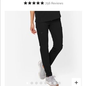 Yola straight leg scrub pants